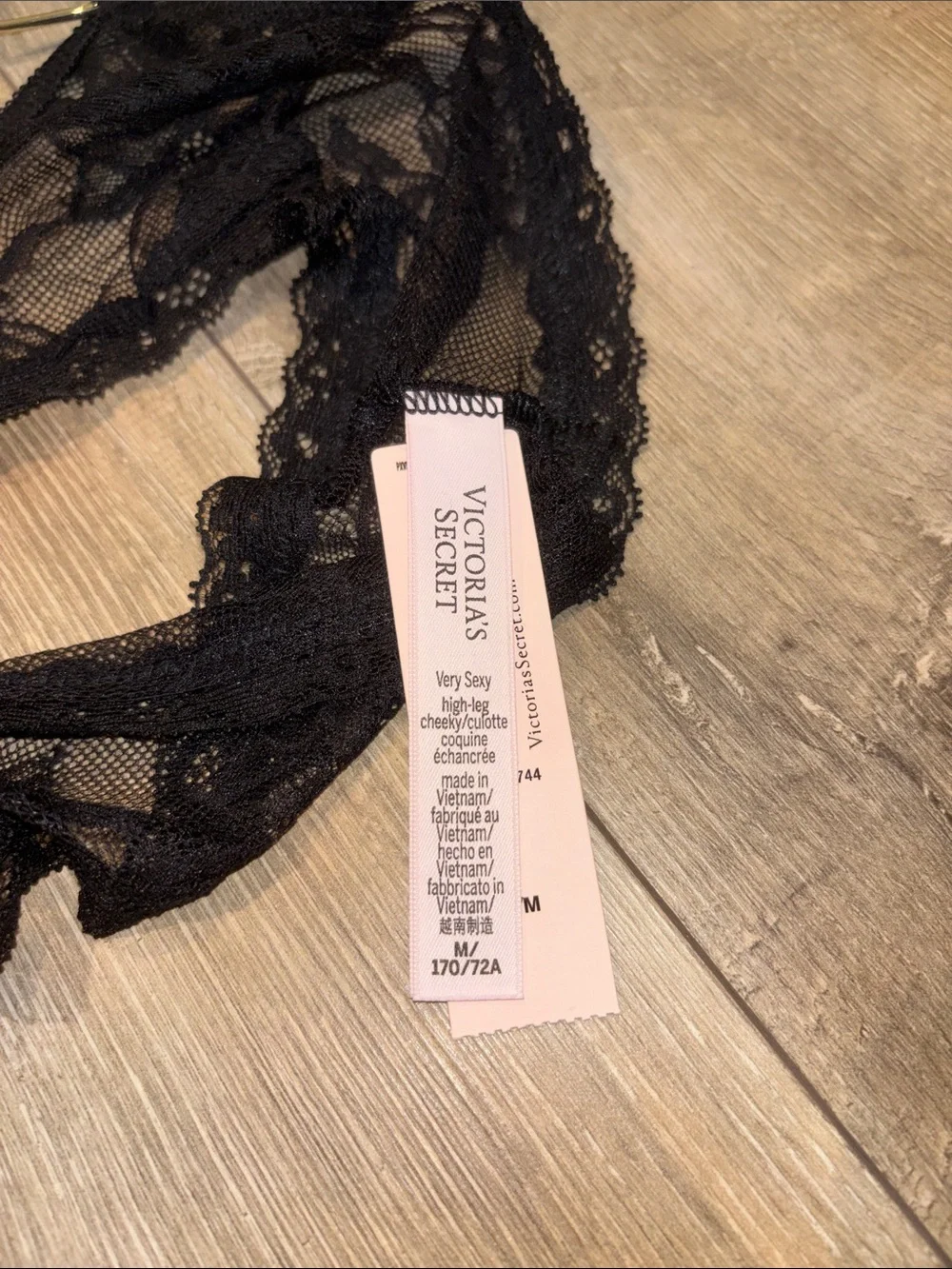 Victoria’s Secret Lace Open Back Panty